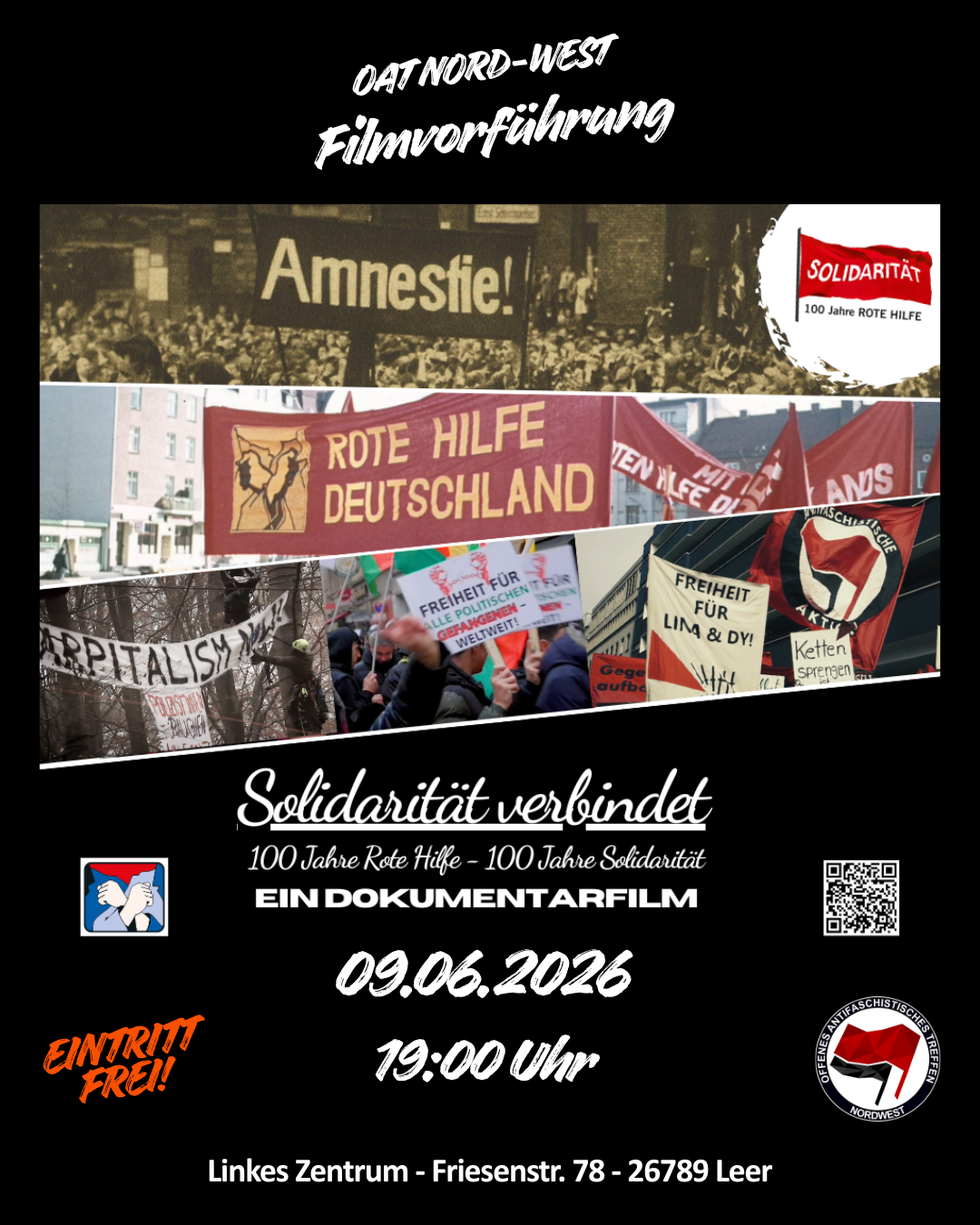 Solidarität verbindet – 100 Jahre Rote Hilfe